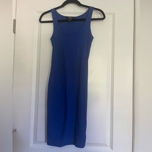 Royal blue dress. Size XS